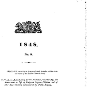 Act 8 of 1848
